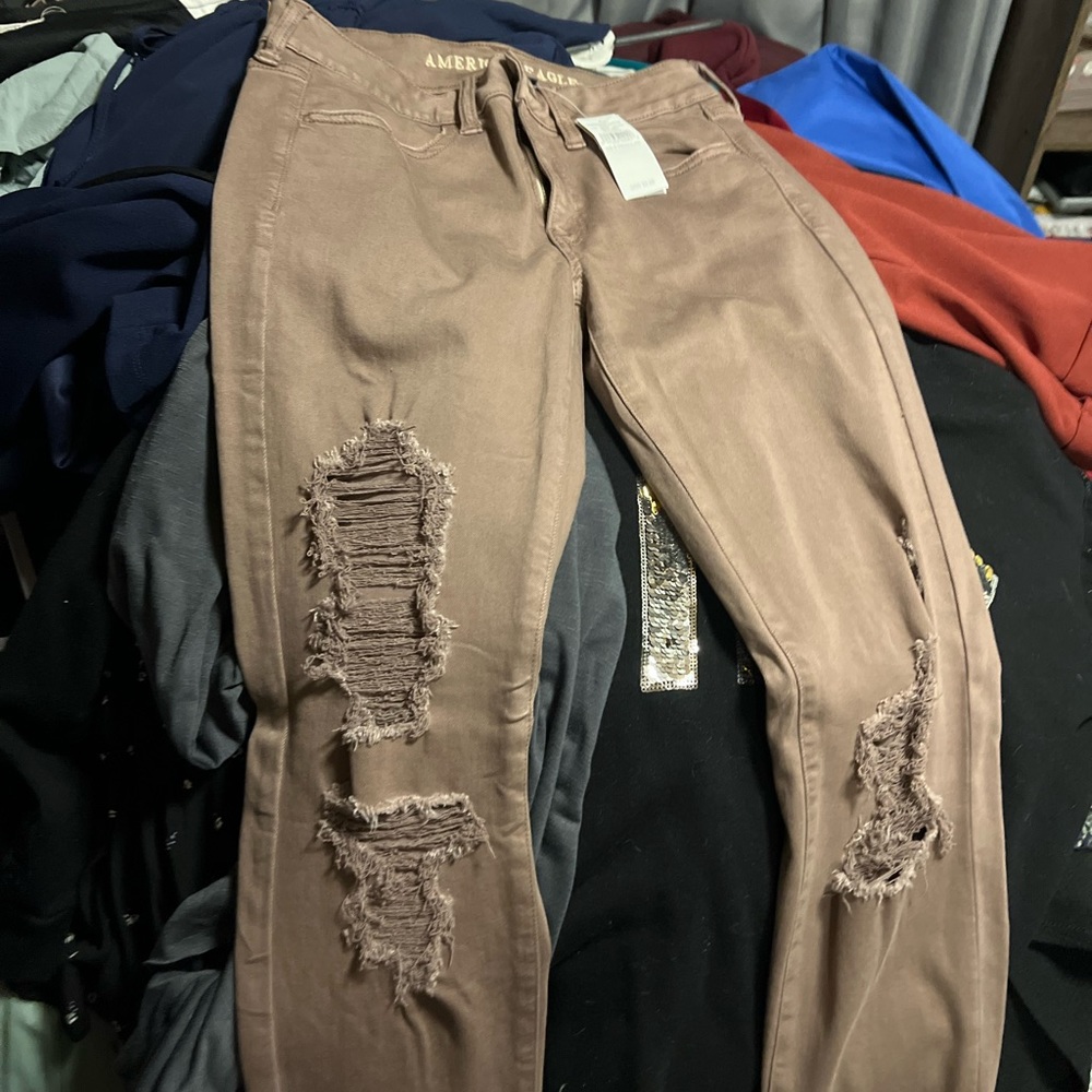 American Eagle Ripped Jeans